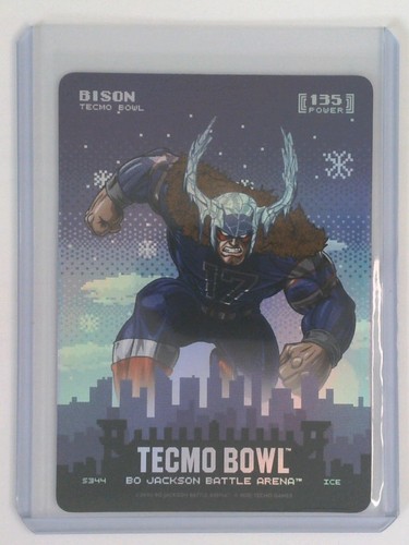 Bo Jackson Battle Arena Tecmo Bowl Bison, Josh Allen Ice Skyline Hobby Exclusive