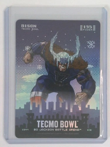 Bo Jackson Battle Arena Tecmo Bowl Bison, Josh Allen Ice Skyline Hobby Exclusive