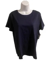 TIME & TRU RELAXED FIT CREW TEE SIZE REGULAR SMALL (4-6) NWT FREE SHIPPING