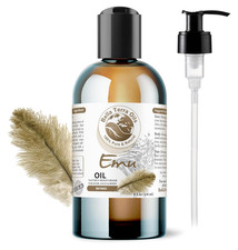 - Emu Oil 8 Oz - Celebrate the Australian Emu Heritage, Enveloped in Vitamin-Ric