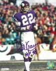 Signed 8x10 PAUL KRAUSE HOF '98 Minnesota Vikings Autographed photo - w/COA