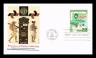 US COVER ROMANCE OF STAMP COLLECTING BRAZIL FIRST DAY ISSUE FLEETWOOD