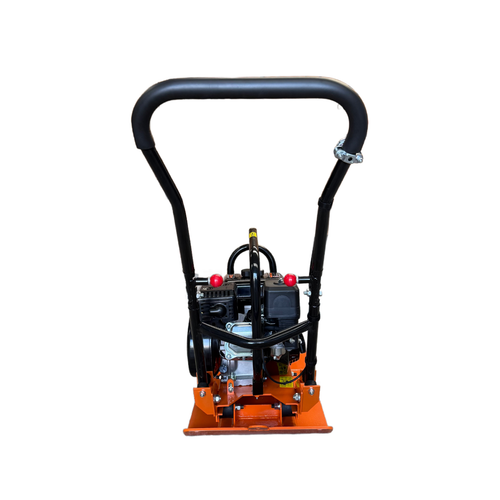 Compactador de placas Wacker grande completamente montado con motor de gasolina de 6,5 hp listo para trabajar - Imagen 5 de 7