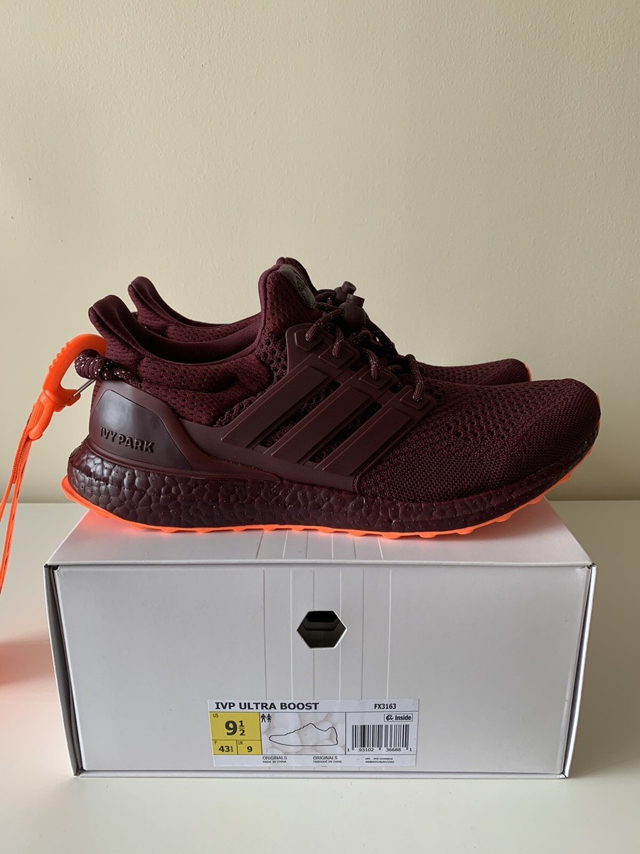 Adidas x Ivy Park Ultraboost Maroon FX3163 US Mens Size 9.5 Women 10.5 |  eBay