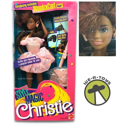 Barbie Style Magic Christie Doll With WondraCurl Hair AA