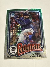 2024 Bowman Chrome Junior Caminero Mojo RC #ROY-8 - RAYS - FREE SHIPPING 2