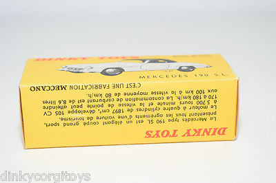 DINKY TOYS NEUVE MERCEDES 190 SL RÉF 526 NEUF BOITE SCELLÉ Atlas EUR 10,00 - PicClick FR