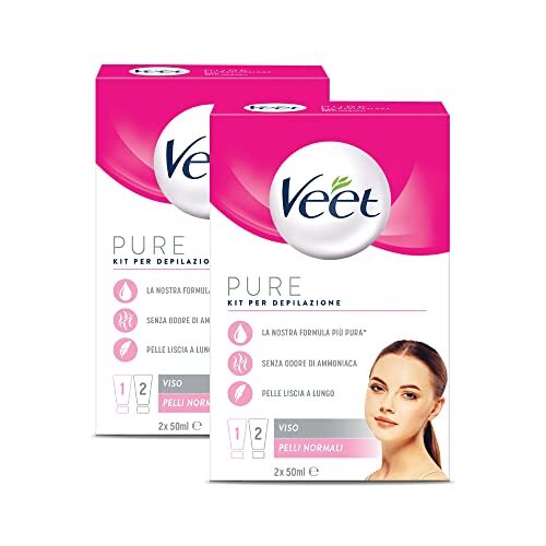 Veet Crema viso 50+50ml x2
