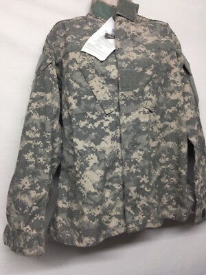 Army Combat Uniform Coat, ACU Flame Resistant SMALL SHORT 8415-01