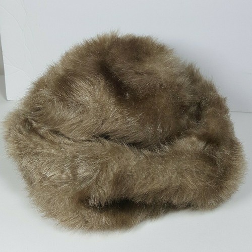 Fedoria Womens Vintage Fur Pillbox Hat 