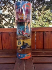 Lego City Stuntz store display characters 60331, 60332, 60333