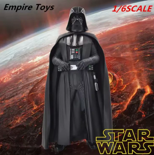 12" Darth Vader - Empire Toys 1/6 Action Figure - STAR WARS Collectible Model - Image 3 of 4
