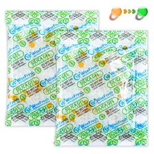 10 Gram Food Safe Desiccant Pack, Indicating Silica Gel Packet Moisture Absorber