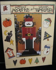 AUTUMN ACCENTS AND WINTER WARMTH ANNETTE WARD PROVO CRAFT  1996   GREAT CRAFTS!!