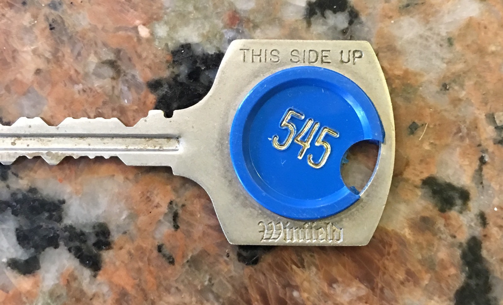 Vintage Winfield Hotel Key eBay