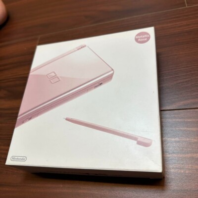 Nintendo DS LITE Metallic Rose 2058 From Japan