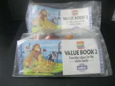 The Lion King "Pumbaa/Timon  Simba Toys"  NIP Burger King 1994
