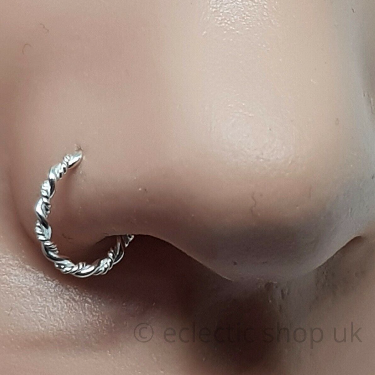 Anello Per Il Naso Molto Sottile E Delicato Da 22 G/0,6 Mm - Foto 5