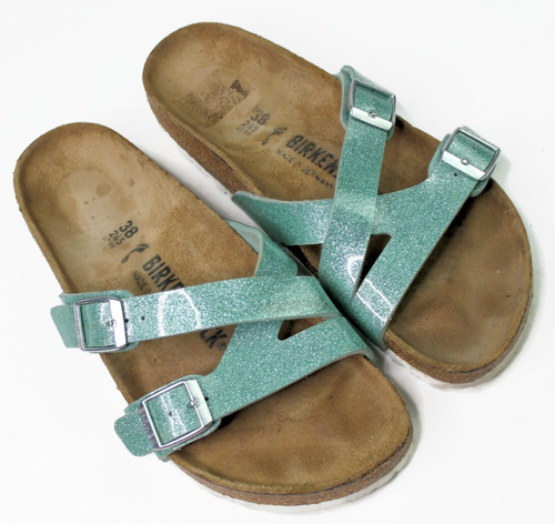 Birkenstock Yao Balance Adjustable Slide Sandals Magic Galaxy Mineral US 7 EU 38 - Picture 2 of 23
