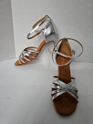 Latin Shoes Dance Low Heels Dancing for Ladies Tango Rumba Salsa Ballroom