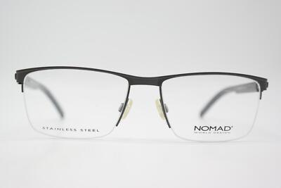 Brille NOMAD MOREL 2531N Metallic Blau Halbrand Brillengestell eyeglasses Neu