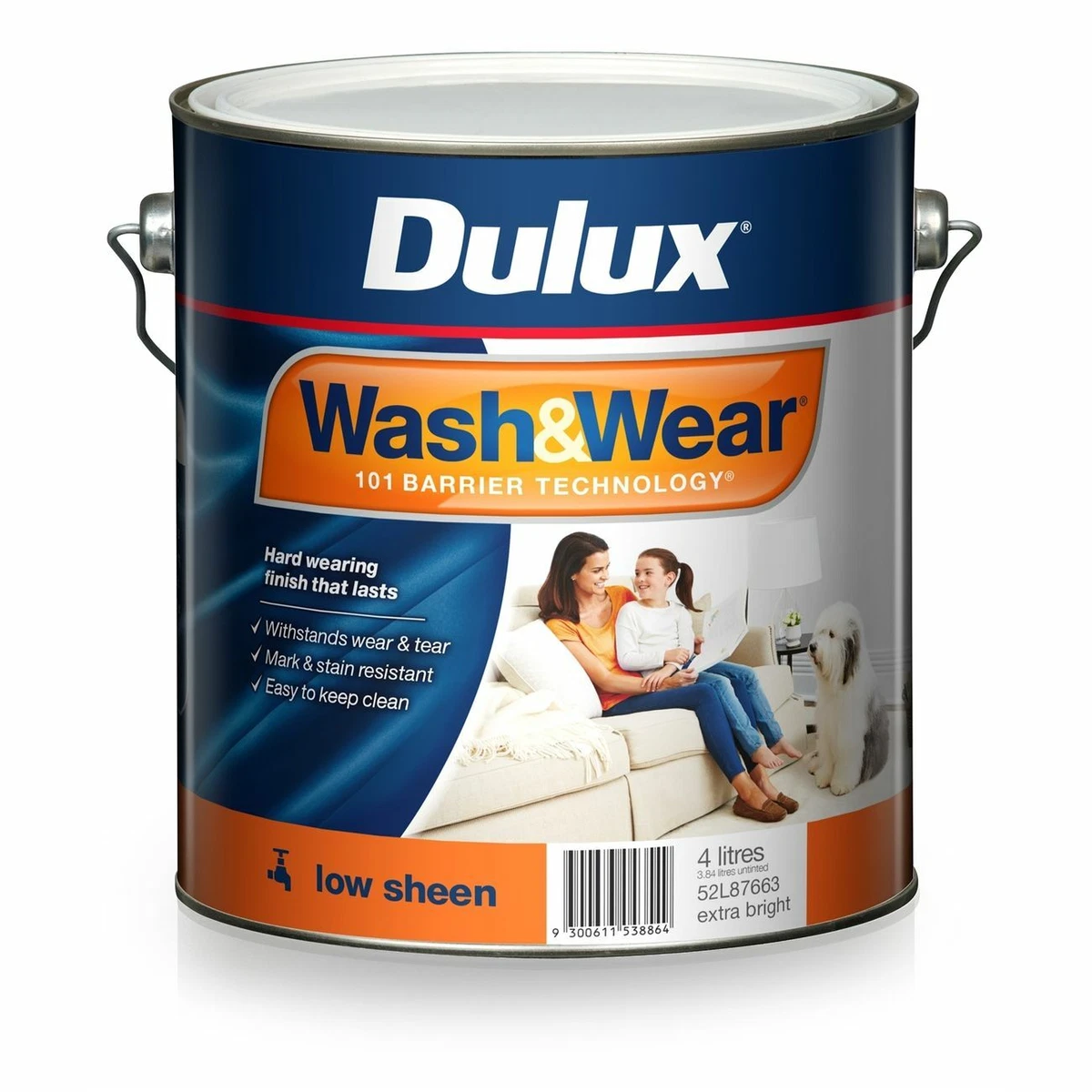 Dulux wash and wear deals