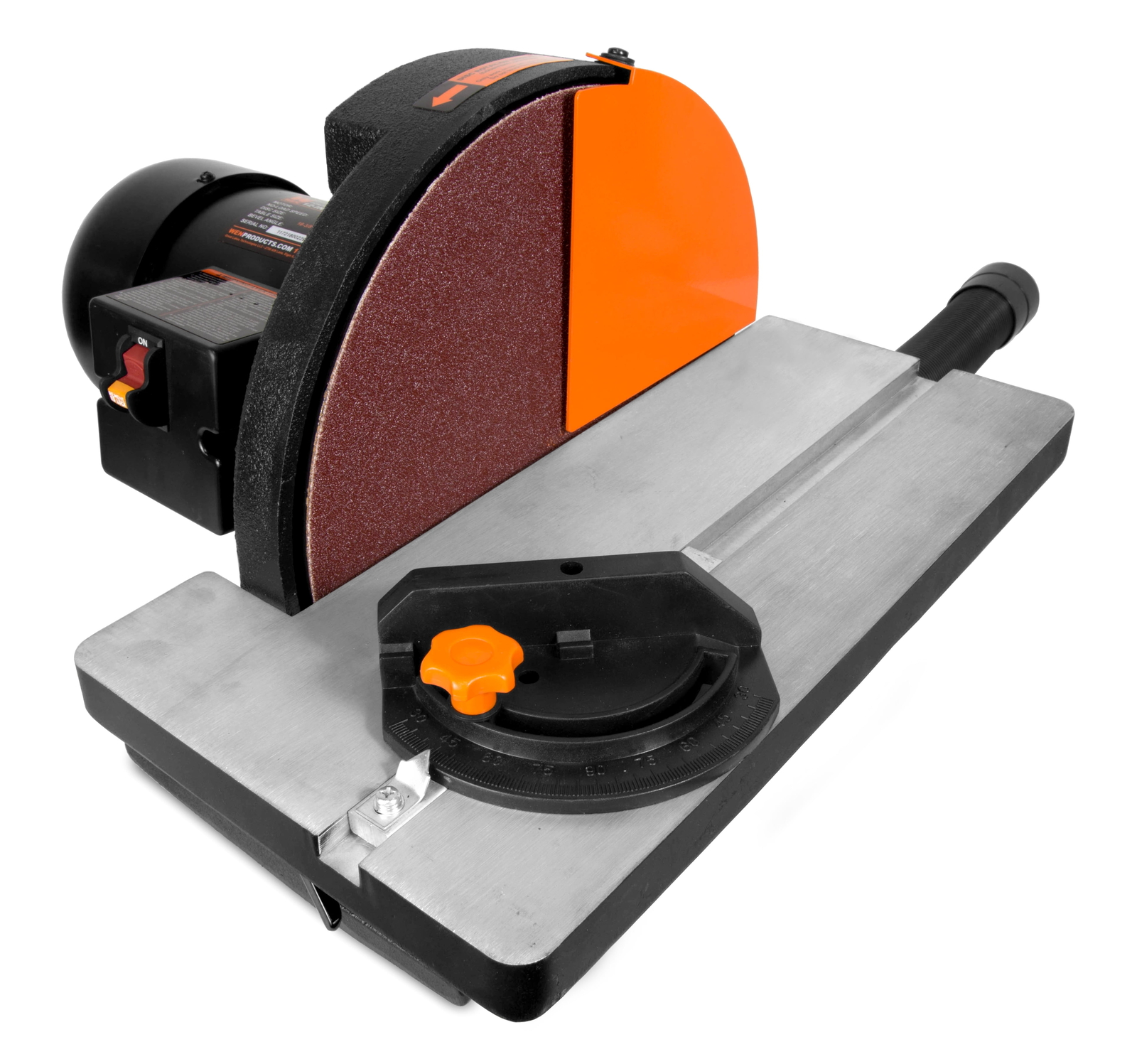 WEN 8Amp 12 Inch Benchtop Disc Sander with Miter Gauge & Dust Collection System eBay