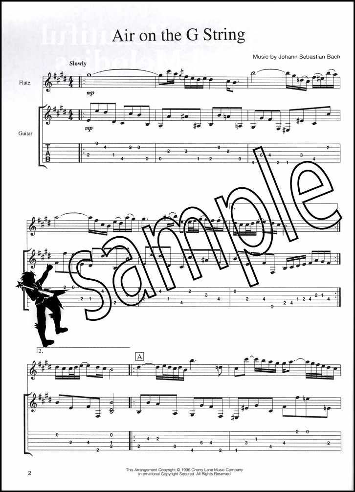 Most Beautiful Classical Melodies for Flute and Guitar Duets Handel