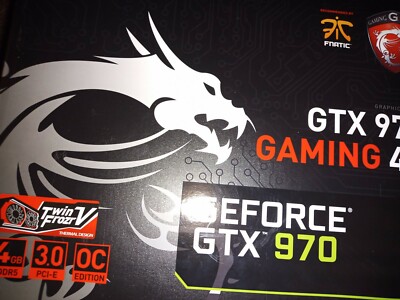 MSI NVIDIA GeForce GTX 970 GAMING OC 4G