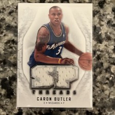 2008/09 SP Rookie Threads CARON BUTLER JERSEY WIZARDS
