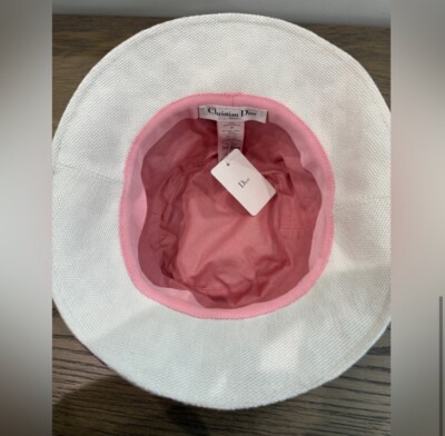 NWT Dior D-Bobby Florilegio Small Brim Bucket Hat Size 59 | eBay display picture 1