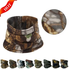 Winter Fleece Neck Warmer Gaiter Unisex Cold Weather for Outdoor Sports Hiking