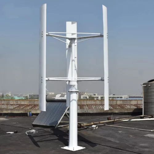 5000W 48V 220V Vertikal Windkraftanlage Windgenerator 3.2M Blätter Windräder - Bild 4 von 9