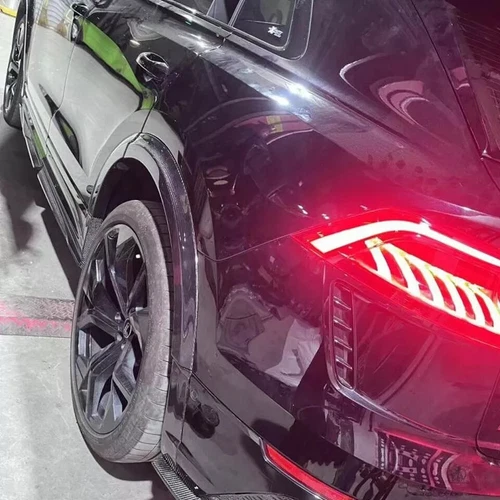 For Audi RS Q8 RSQ8 2021-2023 REAL CARBON Side Skirts Extensions Lips Spoiler - Bild 4 von 15