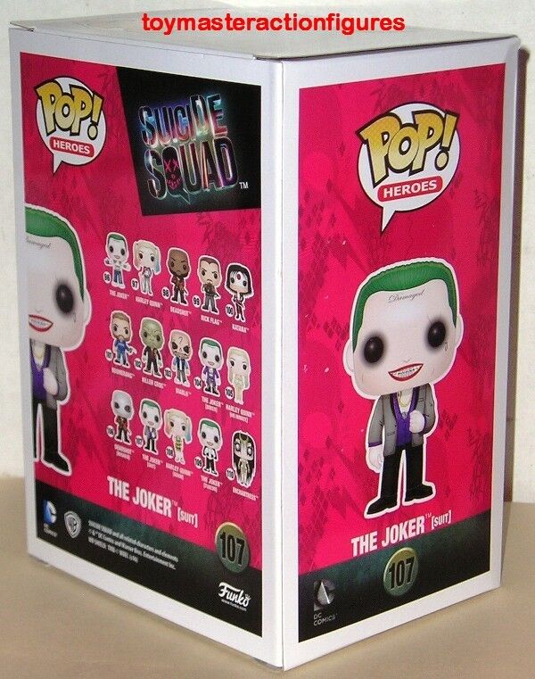 Funko POP Movies: Suicide Squad The Joker (Suit) Exclusive #107