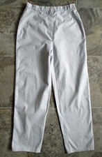 Vintage Dominique Mom Pants 26x27 High Waist Tapered Gray Blue Cotton Blend