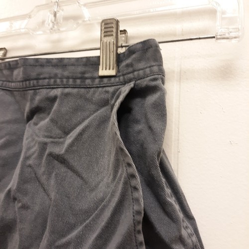 Girls ralph lauren skirt-size 4T-blue-short open front gray 100% cotton - Picture 5 of 9