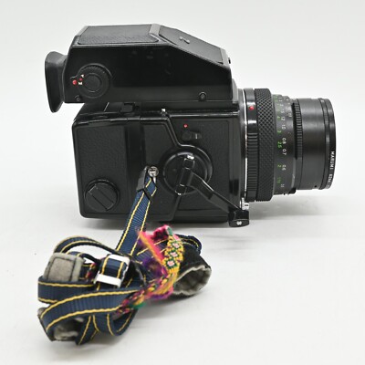 Zenza Bronica ETR S AE-II Finder ＋ 40mm 1:4 MC 120 Film Back From