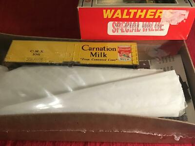 WALTHERS HO-SCALE 40  CARNATION REEFER KIT #932-2479 ROAD #106 BRAND NEW!!!