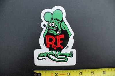 Rat Fink Big Daddy Ed Roth 2004 Monster Custom Cars V35 Vintage Surfing STICKER