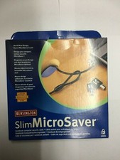 Kensington Slim MicroSaver Computer Security Cable / Laptop Lock Part 64020