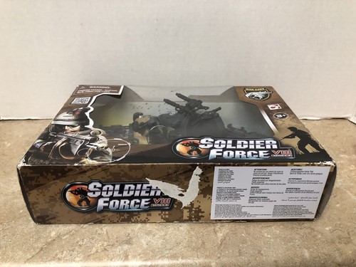 SOLDATIER FORCE serie VIII SCOUT WITH A WATER SCOOTER Play Set NUOVO - Foto 8 di 9