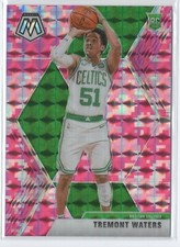 19-20 Mosaic Pink #214 Tremont Waters Base Rookies Celtics
