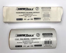 3.8lbs Buffing Compound Hard Metal Polishing Cut Polish White Color Alloy Metals