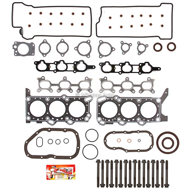 Juego completo de juntas pernos de cabeza para 99-05 Chevrolet Tracker Suzuki Grand Vitara 2.5 Foto 2 de 4