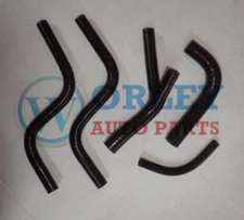 Black Hose CR250 CR250R 1985 1986 1987 For HONDA Silicone Radiator CR 250 R 85