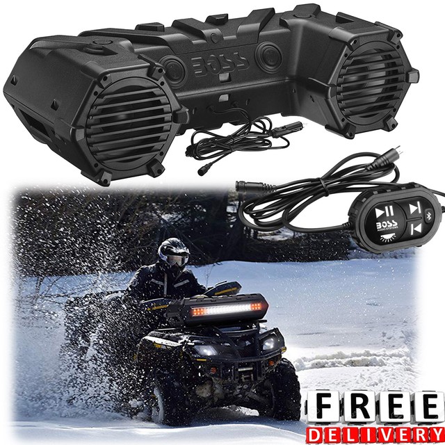 Discount boss atv speaker with light bar Hot Sale