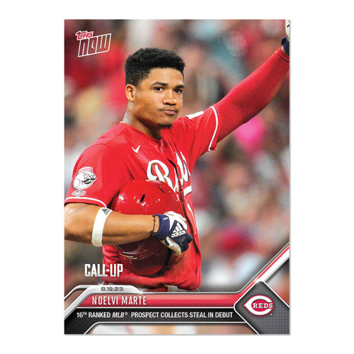 2023 Topps Now 735 Noelvi Marte