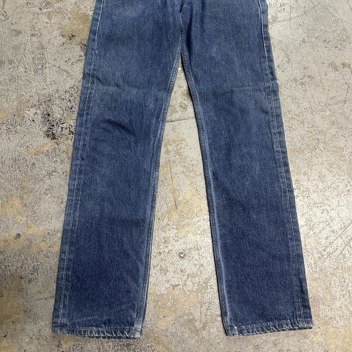 Vintage 90s Levi's 501 Dark Wash Denim Jeans 31x36 Made In USA