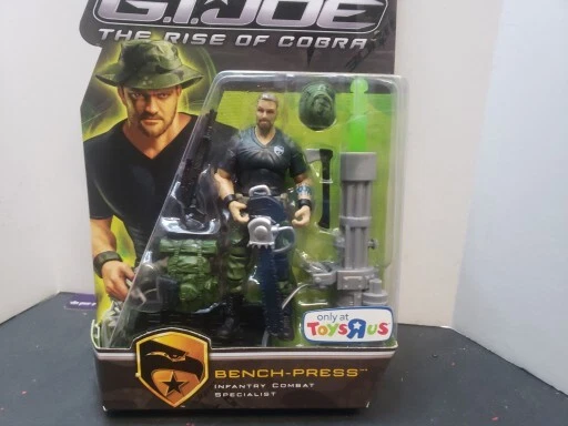 Gi Joe Rise Of Cobra ROC Bench-Press Moc Sealed New TRU Exclusive Foto 2 de 3